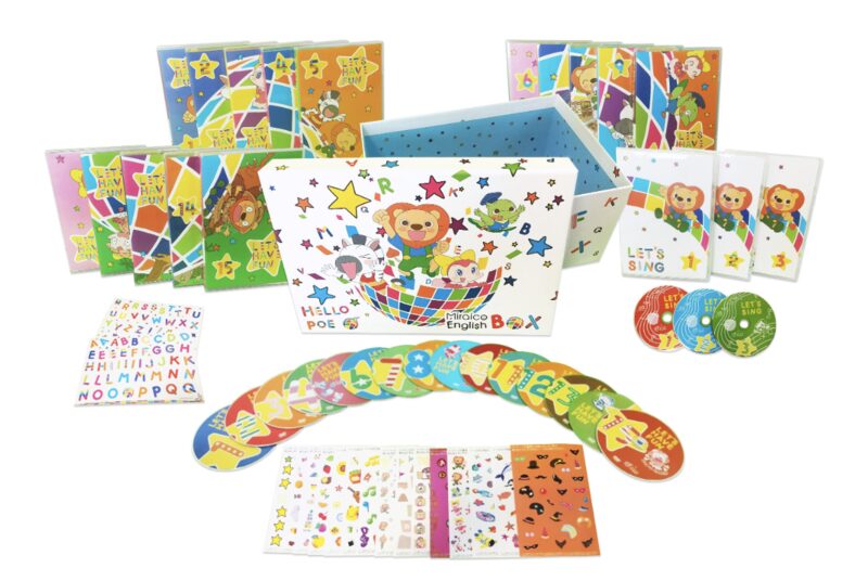 ミライコイングリッシュの教材